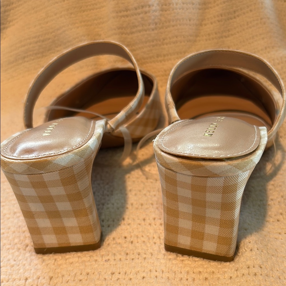 Kelly & Katie Tan Mules with Double Strap Design - Picture 4 of 5